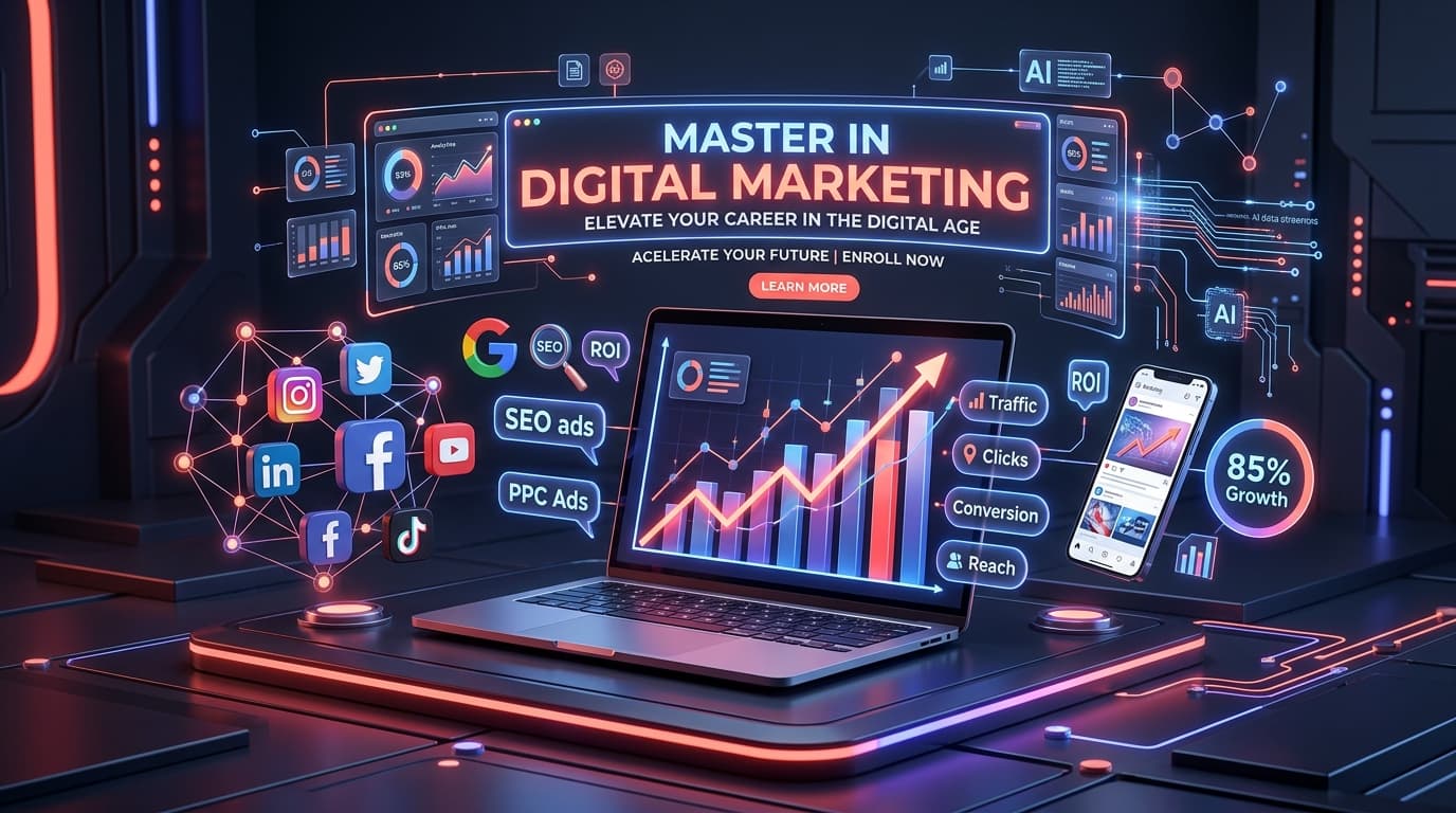 Master in Digital Marketing Course