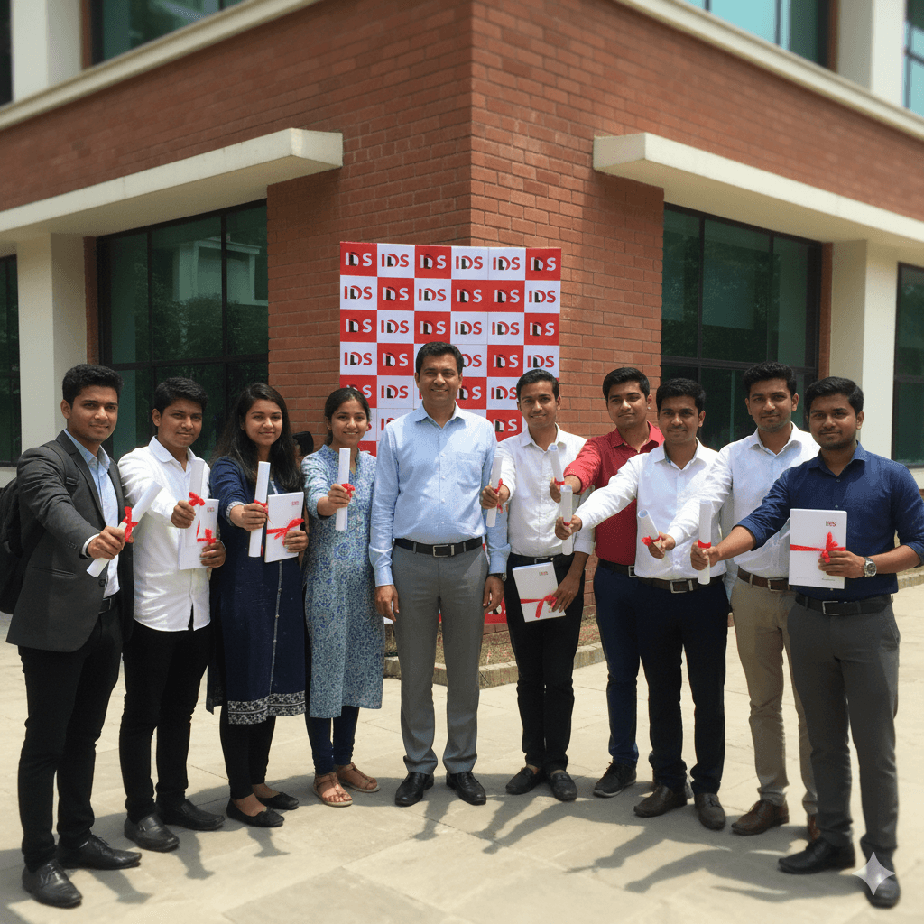 Institute of Digital Studies Delhi Ncr - Students Receiving Certificates 3