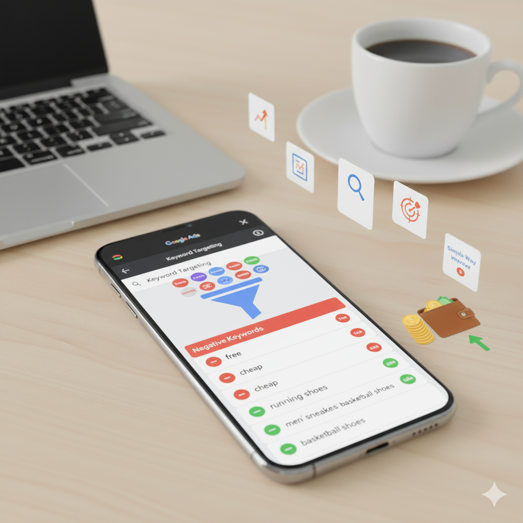 How to Use Negative Keywords in GoogleAds to Save Money